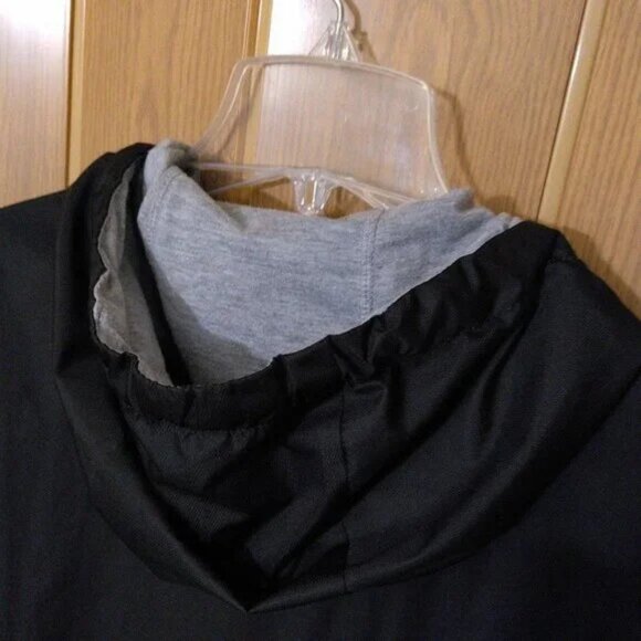 Womens ZeroXposur Rainshell Lightweight Reversible Jacket XL Black - Picture 4 of 9